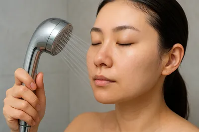 【忙しくても毛穴ケア】シャワーヘッドを変えるだけで黒ずみがスッキリする理由